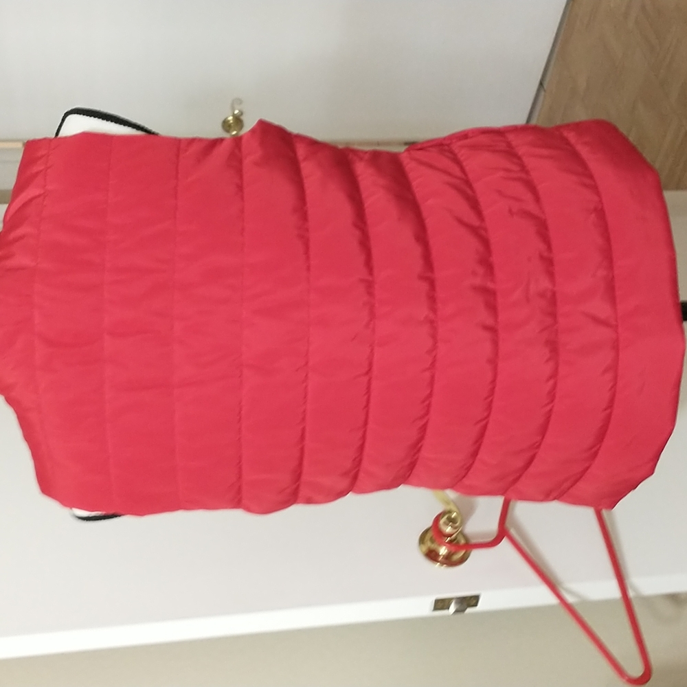 NWOT MICHAEL KORS VEST QUILTED RED - Picture 4 of 7